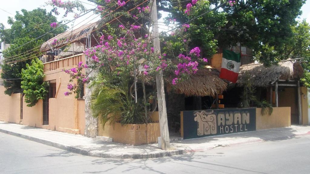 Mayan Hostel แคนคูน ภายนอก รูปภาพ
