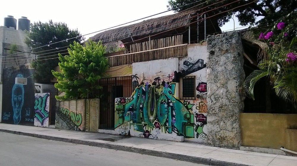 Mayan Hostel แคนคูน ภายนอก รูปภาพ